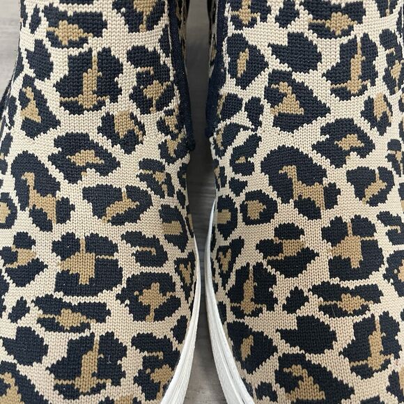 STEVE MADDEN Hidden Wedge Womens 9.5M Loxley Ankle Bootie Animal Print Casual - Picture 6 of 9